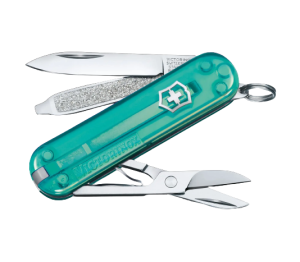 VICTORINOX - CLASSIC SD - BLEU TRANSPARENT