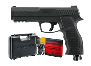 PACK PRET A TIRER - PISTOLET T4E TP50 GEN.2 CAL 50 - 13 J (100 BILLES, 5 CO2, MALLETTE)